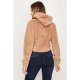 Praline Faux Fur Hoodie