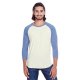 Threadfast Apparel Unisex 3/4 Sleeve Raglan Tee