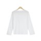 Star Collar Fresh White Top