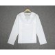 Star Collar Fresh White Top