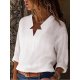 Star Collar Fresh White Top